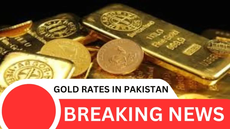 Today Gold Rate in Pakistan increase by Rs.1200 Today Gold News Pakistan